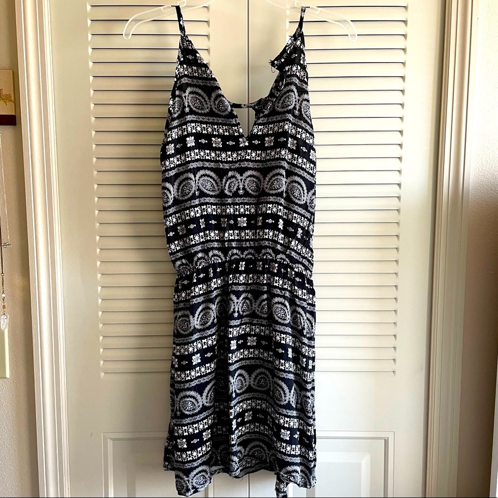 NWT Aeropostale Black & White tank dress